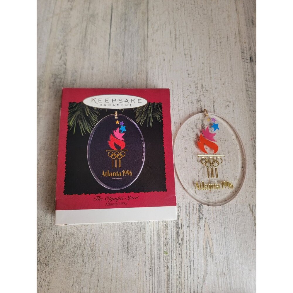 Hallmark the Olympic Spirit 1996 vintage ornament Xmas
